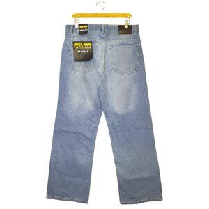 NWT Vintage y2k Mecca straight baggy denim jeans blue size 36